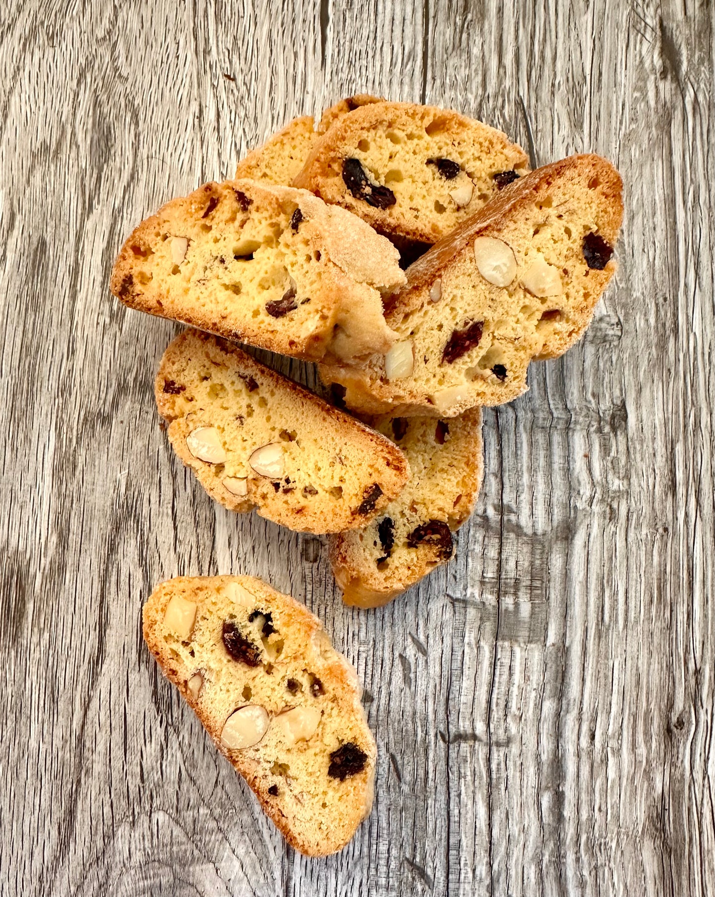 Cantucci "Cranberries and Almonds Cookies".