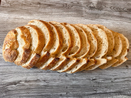 Your Bread Slice By Hand.