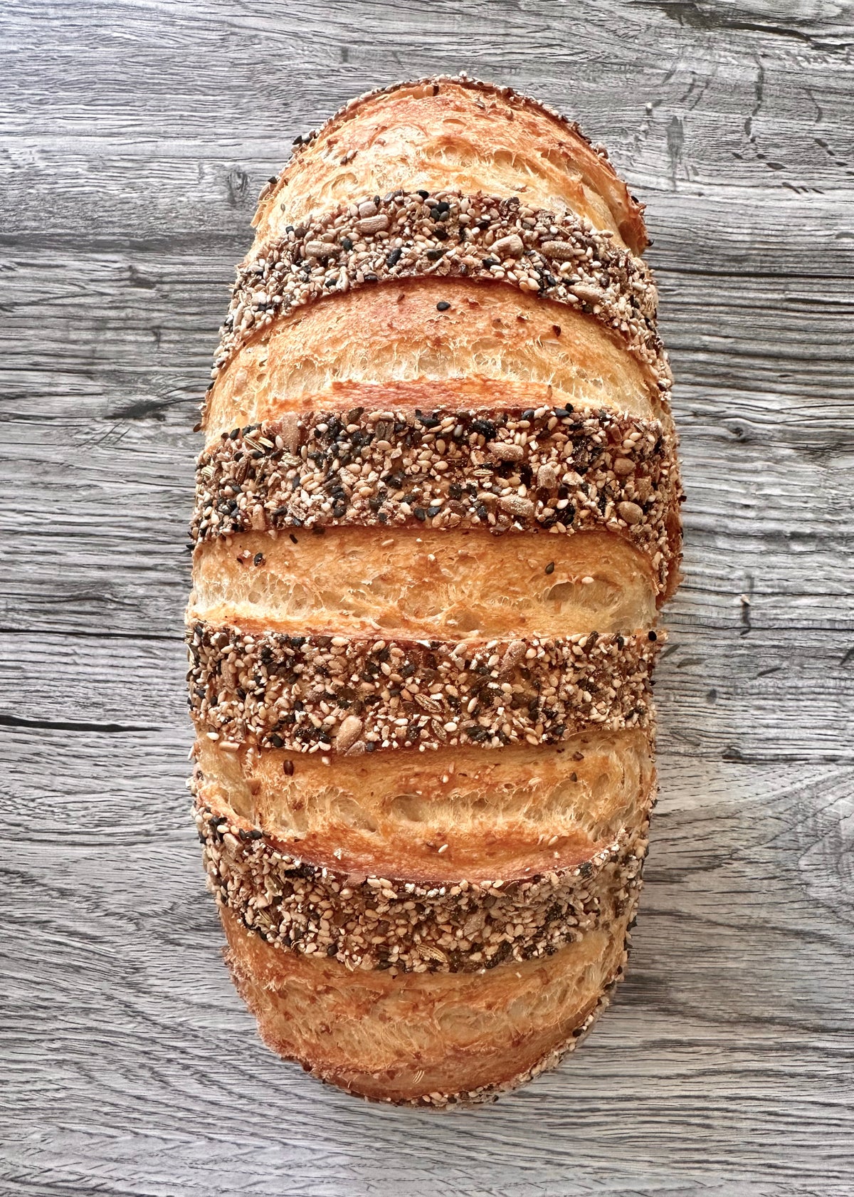 9 Multigrain Sourdough Loaf.