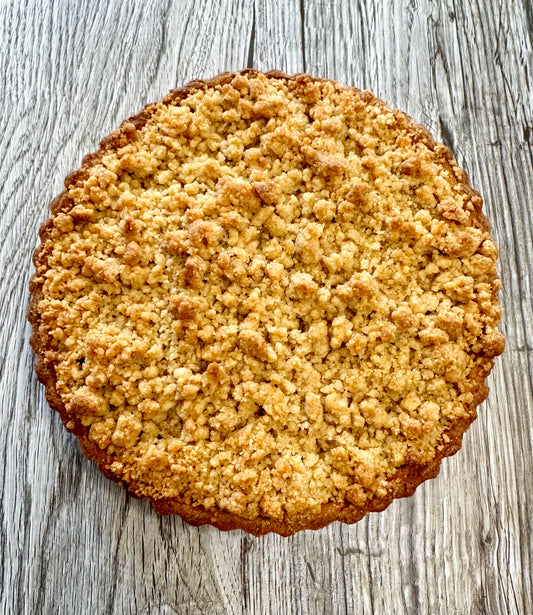 Crostata di Mele. "Crumble Apple Tart"