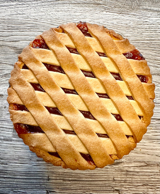 Crostata alla Marmelata di fragole. “strawberries jam Tart”