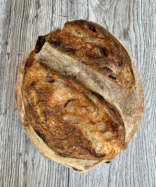 Pane Alle Albicocche e Mirtillo Rosso   "Apricot - Cranberry Loaf"