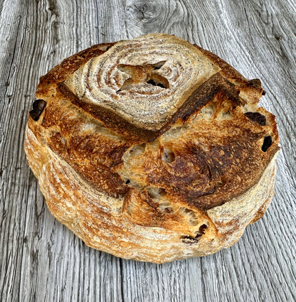 Pane Rustico Alle Olive e Rosmarino  " Olive And Rosemary Loaf"